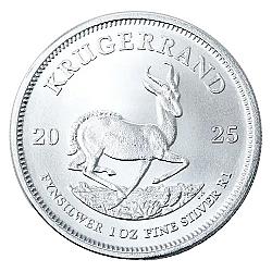 2025 1oz South African Krugerrand Silver Coin