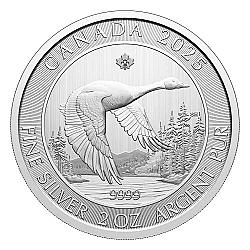 2025 2oz Canadian Goose Silver Coin