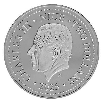 2025 1 oz Phoenix Silver Coin back