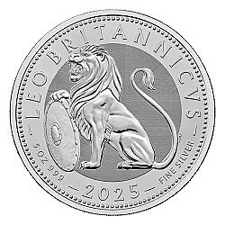 2025 5oz British Lion Silver Coin