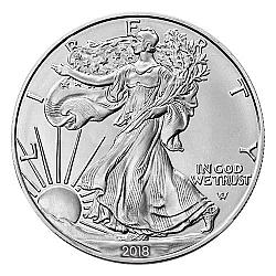 2018 1oz American Eagle Silver Coin