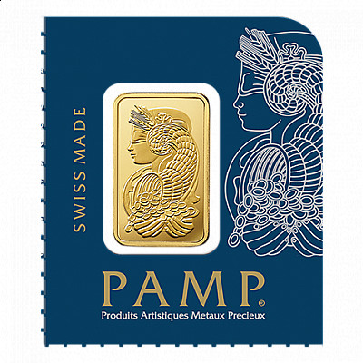 PAMP Fortuna 12 x 1 Gram Multigram Gold Bars