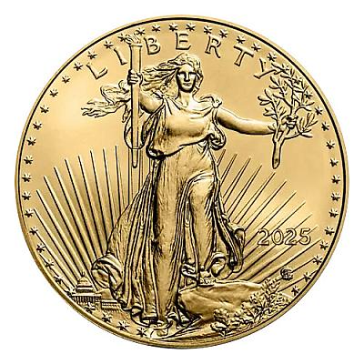 2025 1/2oz American Eagle Gold Coin back