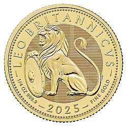 2025 1oz British Lion Gold Coin