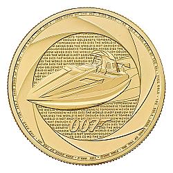 2025 1oz James Bond 1990s Gold Coin