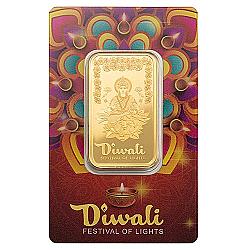 PAMP Diwali Lakshmi 1 Ounce Gold Bar