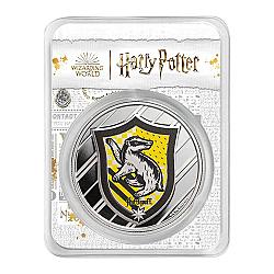 PAMP 1oz Silver Colorized Coin — Harry Potter Houses: Hufflepuff
