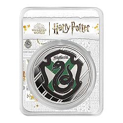 PAMP 1oz Silver Colorized Coin — Harry Potter Houses: Slytherin