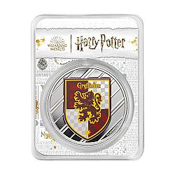PAMP 1oz Silver Colorized Coin — Harry Potter Houses: Gryffindor