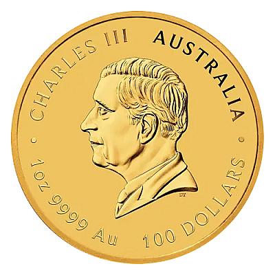 2026 1oz Australian Lunar III Horse Gold Coin back