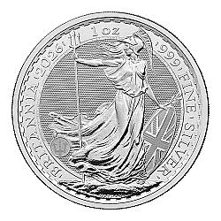 2026 1oz Britannia Silver Coin (King Charles III Portrait)