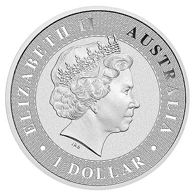 2018 1oz Australian Kangaroo Silver Coin back