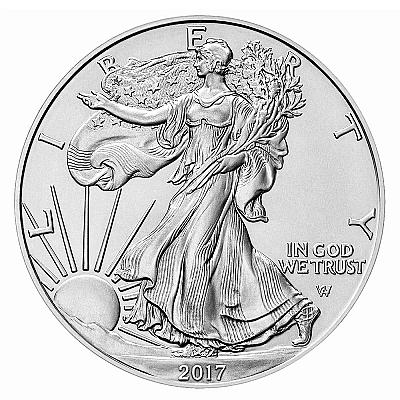 2017 1oz American Eagle Silver Coin