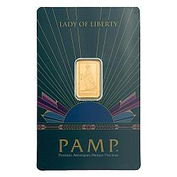 PAMP Suisse Lady of Liberty 2.5g Gold Bar