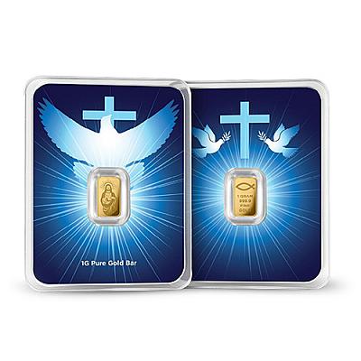 PAMP Suisse Blessings of Jesus Christ 1g Gold Bar