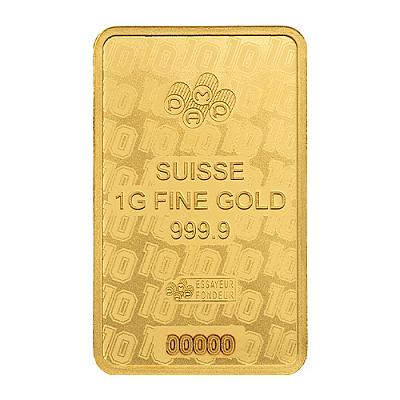 PAMP Suisse Diego Maradona Hand of God 1g Gold Bar exc sleeve back