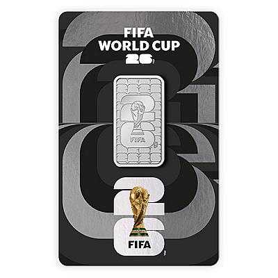 FIFA World Cup 26 1oz Silver Bar front