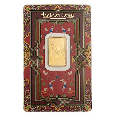 PAMP Suisse Arabian Camel 5g Gold Bar front