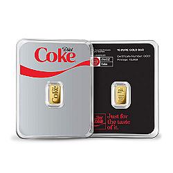 PAMP Diet Coke 1g Gold Bar