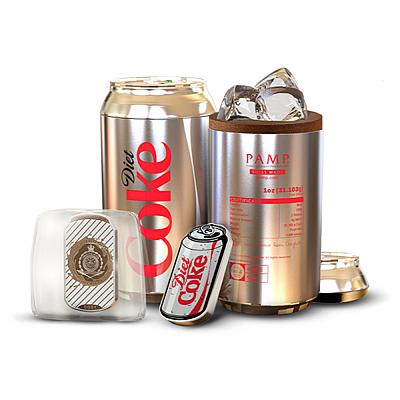 PAMP Suisse Diet Coke Can-Shaped 1oz Silver Coin