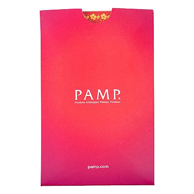 PAMP Suisse Diwali Lakshmi and Sacred Cow 5g Gold Bar sleeve back