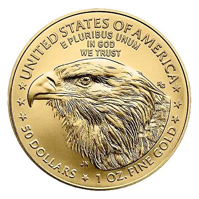 2026 1oz American Eagle Gold Coin front