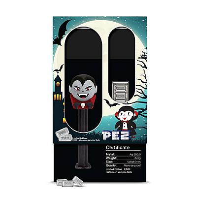 PAMP PEZ Vampire 6 x 5g Silver Wafer Gift Set