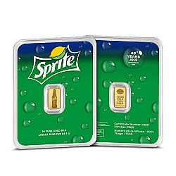 PAMP Sprite 65th Anniversary 1g Gold Bar
