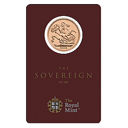 2019 Full Gold Sovereign in Certicard
