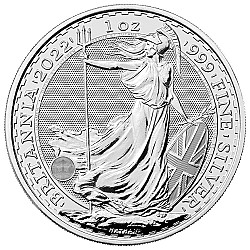 2022 1oz Royal Mint Britannia Silver Coin