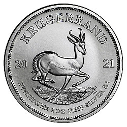 2021 1oz South African Krugerrand Silver Coin