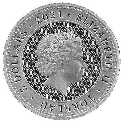 2021 1oz Bull & Bear Silver Coin