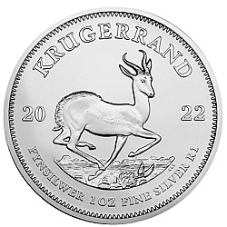 2022 1oz South African Krugerrand Silver Coin