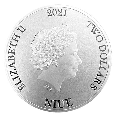 2021 1oz Bitcoin First Edition Silver Coin