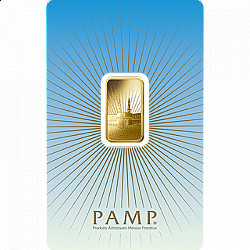 PAMP Faith Mecca 5 Gram Gold Bar