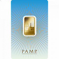 PAMP Faith Mecca 10 Gram Gold Bar