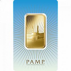 PAMP Faith Mecca 1 Ounce Gold Bar