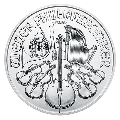 2022 1 oz Vienna Philharmonic Silver Coin