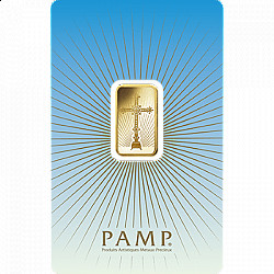 PAMP Faith Cross 5 Gram Gold Bar
