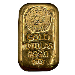 Emirates 10 Tola Cast Gold Bar