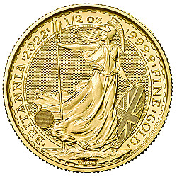 2022 1/2oz Britannia Gold Coin