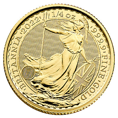 2022 1/4oz Britannia Gold Coin
