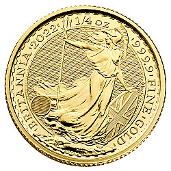 2022 1/4oz Britannia Gold Coin