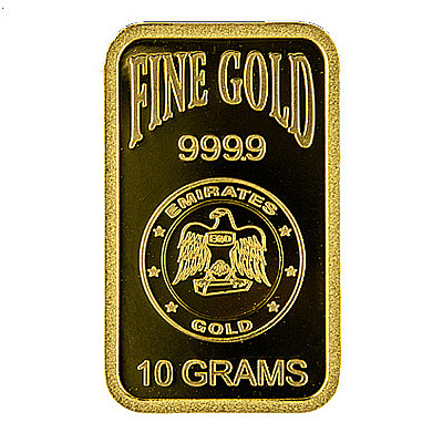 Emirates 10 Gram Gold Bar
