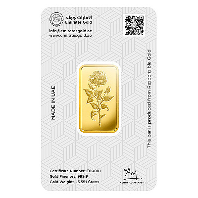 Emirates Half Ounce Gold Bar