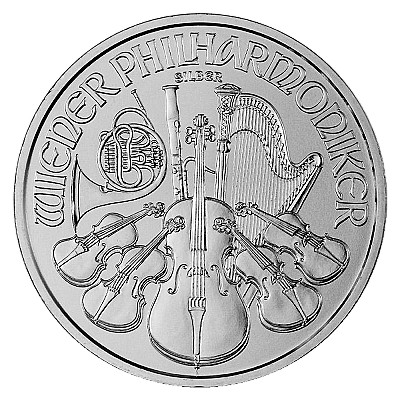 2023 1 oz Vienna Philharmonic Silver Coin (Austria)
