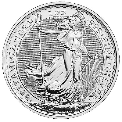 2023 1oz Royal Mint Britannia King Charles III Silver Coin