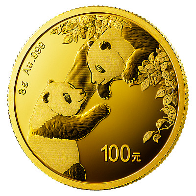2023 8g Chinese Panda Gold Coin