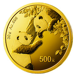 2023 30g Chinese Panda Gold Coin