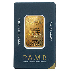 PAMP 1 Ounce Minted Gold Bar